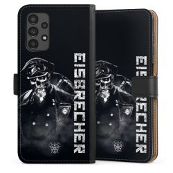 Sideflip mit langer Lasche schwarz