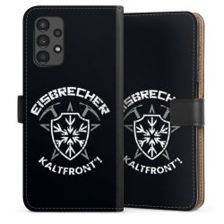 Sideflip mit langer Lasche schwarz