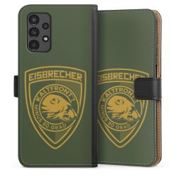 Sideflip mit langer Lasche schwarz