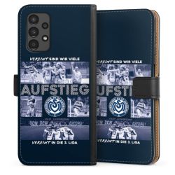 Sideflip mit langer Lasche schwarz