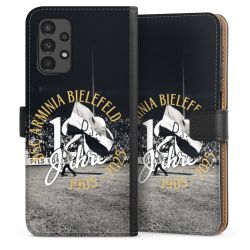 Sideflip mit langer Lasche schwarz