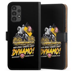 Sideflip mit langer Lasche schwarz