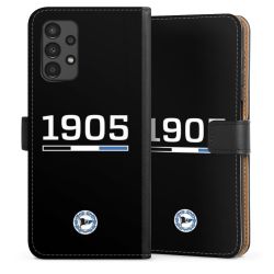 Sideflip mit langer Lasche schwarz