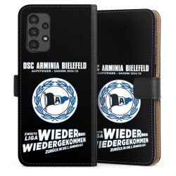 Sideflip mit langer Lasche schwarz