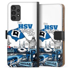 Sideflip mit langer Lasche schwarz