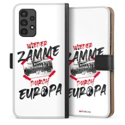 Sideflip mit langer Lasche schwarz