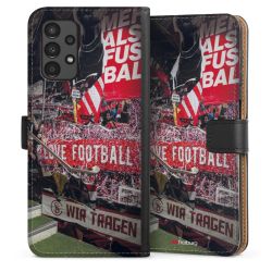 Sideflip mit langer Lasche schwarz