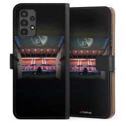 Sideflip mit langer Lasche schwarz