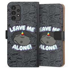 Sideflip mit langer Lasche schwarz