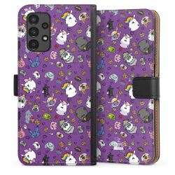 Sideflip mit langer Lasche schwarz