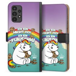 Sideflip mit langer Lasche schwarz