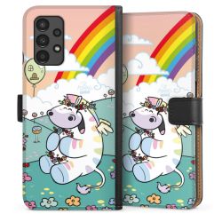 Sideflip mit langer Lasche schwarz