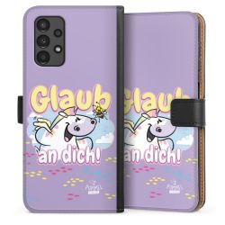 Sideflip mit langer Lasche schwarz