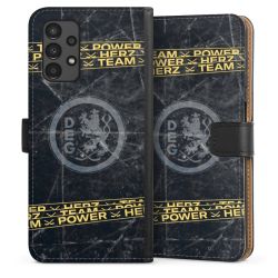 Sideflip mit langer Lasche schwarz