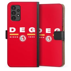 Sideflip mit langer Lasche schwarz