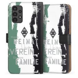 Sideflip mit langer Lasche schwarz