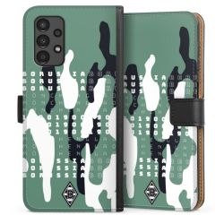 Sideflip mit langer Lasche schwarz