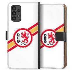 Sideflip mit langer Lasche schwarz