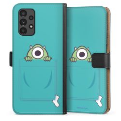 Sideflip mit langer Lasche schwarz