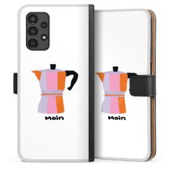 Sideflip mit langer Lasche schwarz