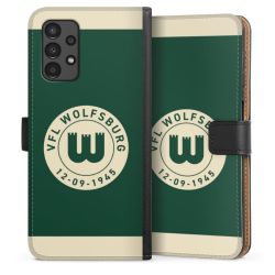 Sideflip mit langer Lasche schwarz