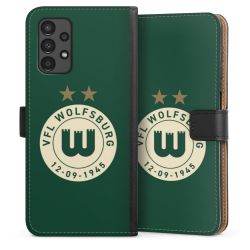 Sideflip mit langer Lasche schwarz