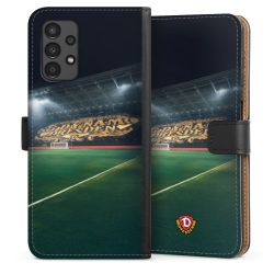 Sideflip mit langer Lasche schwarz