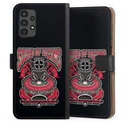 Sideflip mit langer Lasche schwarz