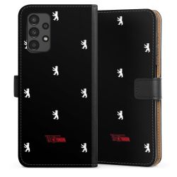 Sideflip mit langer Lasche schwarz