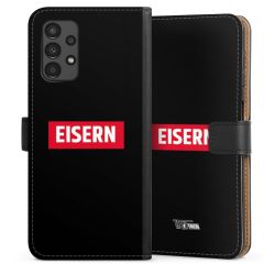 Sideflip mit langer Lasche schwarz