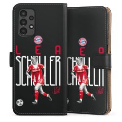 Sideflip mit langer Lasche schwarz