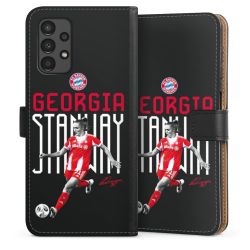 Sideflip mit langer Lasche schwarz