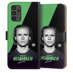 Sideflip mit langer Lasche schwarz