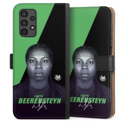 Sideflip mit langer Lasche schwarz