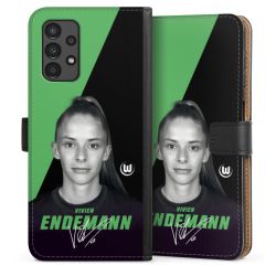 Sideflip mit langer Lasche schwarz