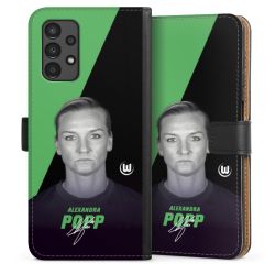 Sideflip mit langer Lasche schwarz