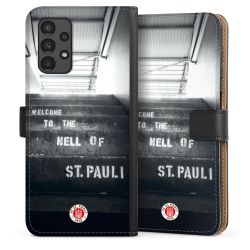 Sideflip mit langer Lasche schwarz