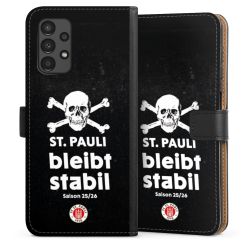 Sideflip mit langer Lasche schwarz