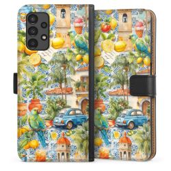 Sideflip mit langer Lasche schwarz