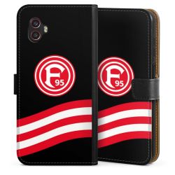 Sideflip mit langer Lasche schwarz