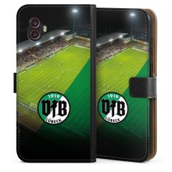 Sideflip mit langer Lasche schwarz