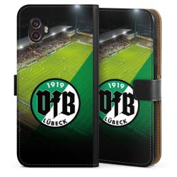 Sideflip mit langer Lasche schwarz