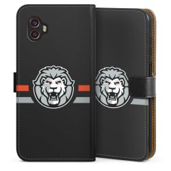 Sideflip mit langer Lasche schwarz