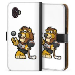 Sideflip mit langer Lasche schwarz