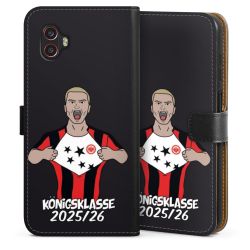 Sideflip mit langer Lasche schwarz