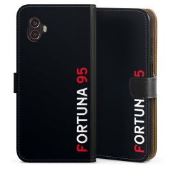 Sideflip mit langer Lasche schwarz