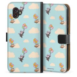 Sideflip mit langer Lasche schwarz