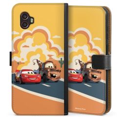 Sideflip mit langer Lasche schwarz