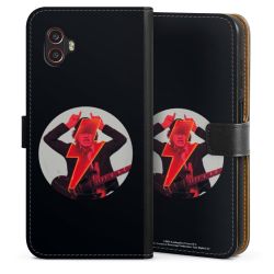 Sideflip mit langer Lasche schwarz