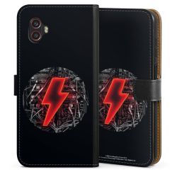 Sideflip mit langer Lasche schwarz